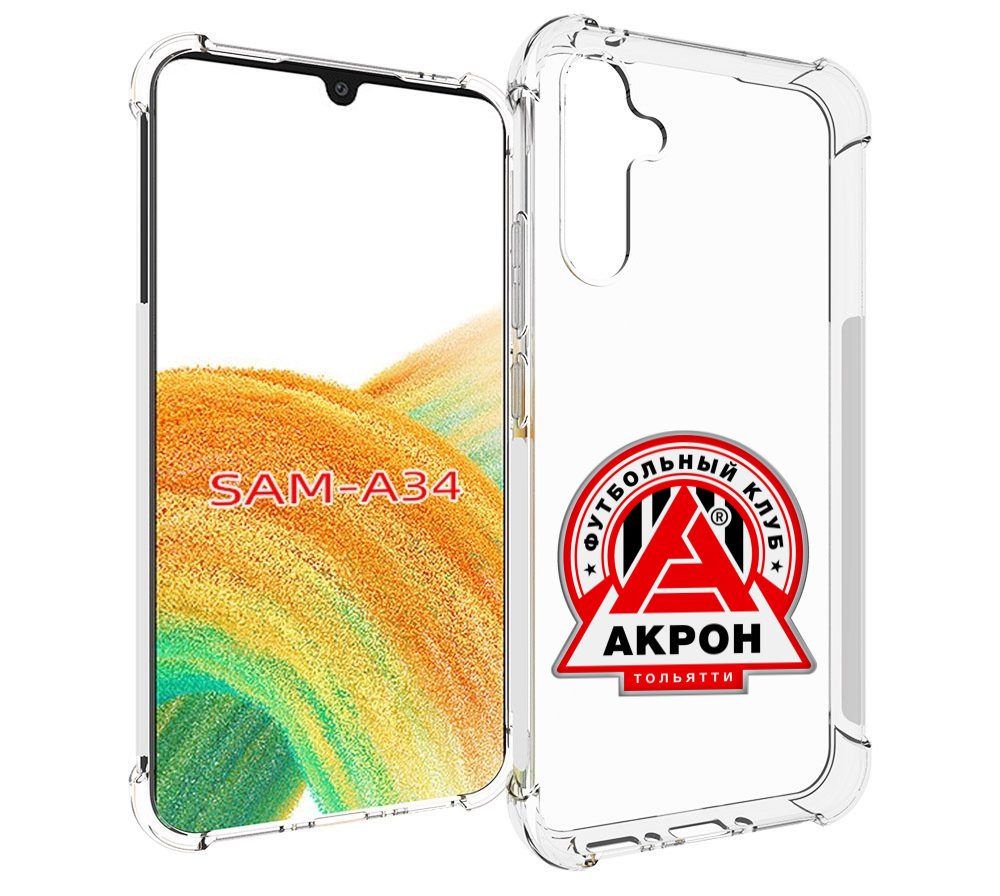 

Чехол MyPads фк-акрон-2 для Samsung Galaxy A34, Tocco