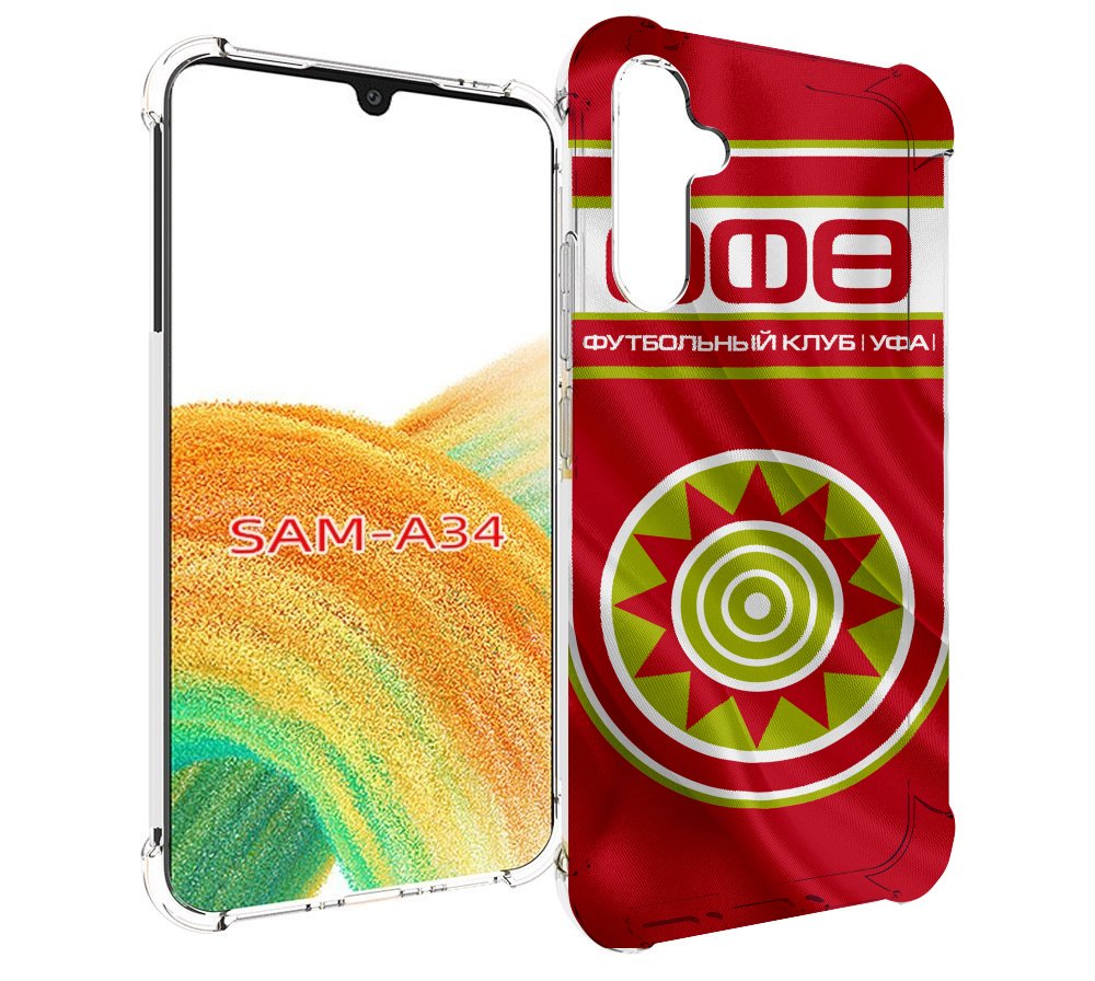 

Чехол MyPads фк уфа для Samsung Galaxy A34, Tocco