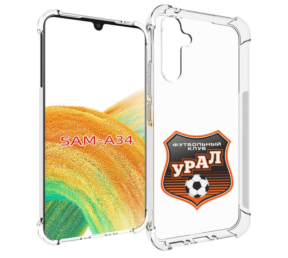 

Чехол MyPads фк урал мужской для Samsung Galaxy A34, Tocco