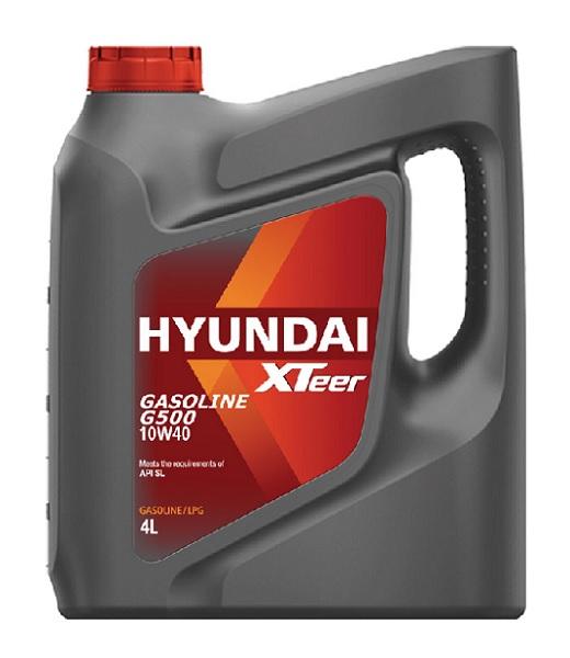 Моторное масло HYUNDAI XTeer Gasoline G500 Sl 10W40 4л