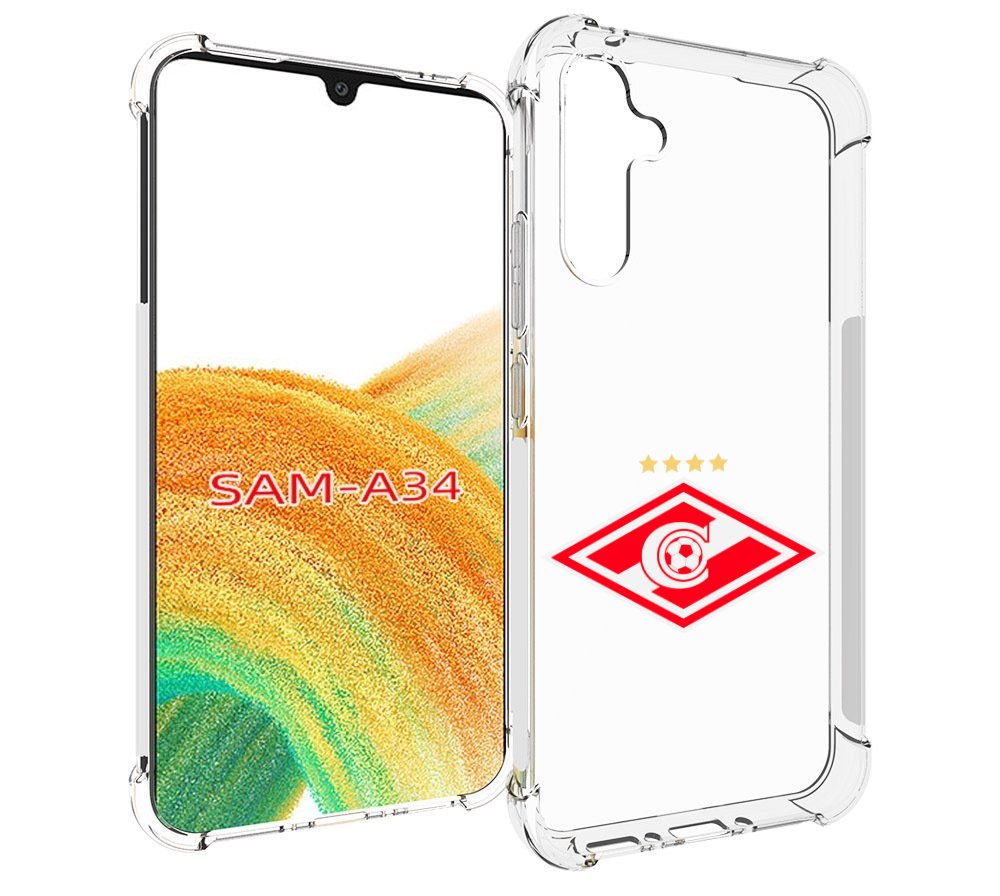 

Чехол MyPads фк спартак 1 для Samsung Galaxy A34, Tocco