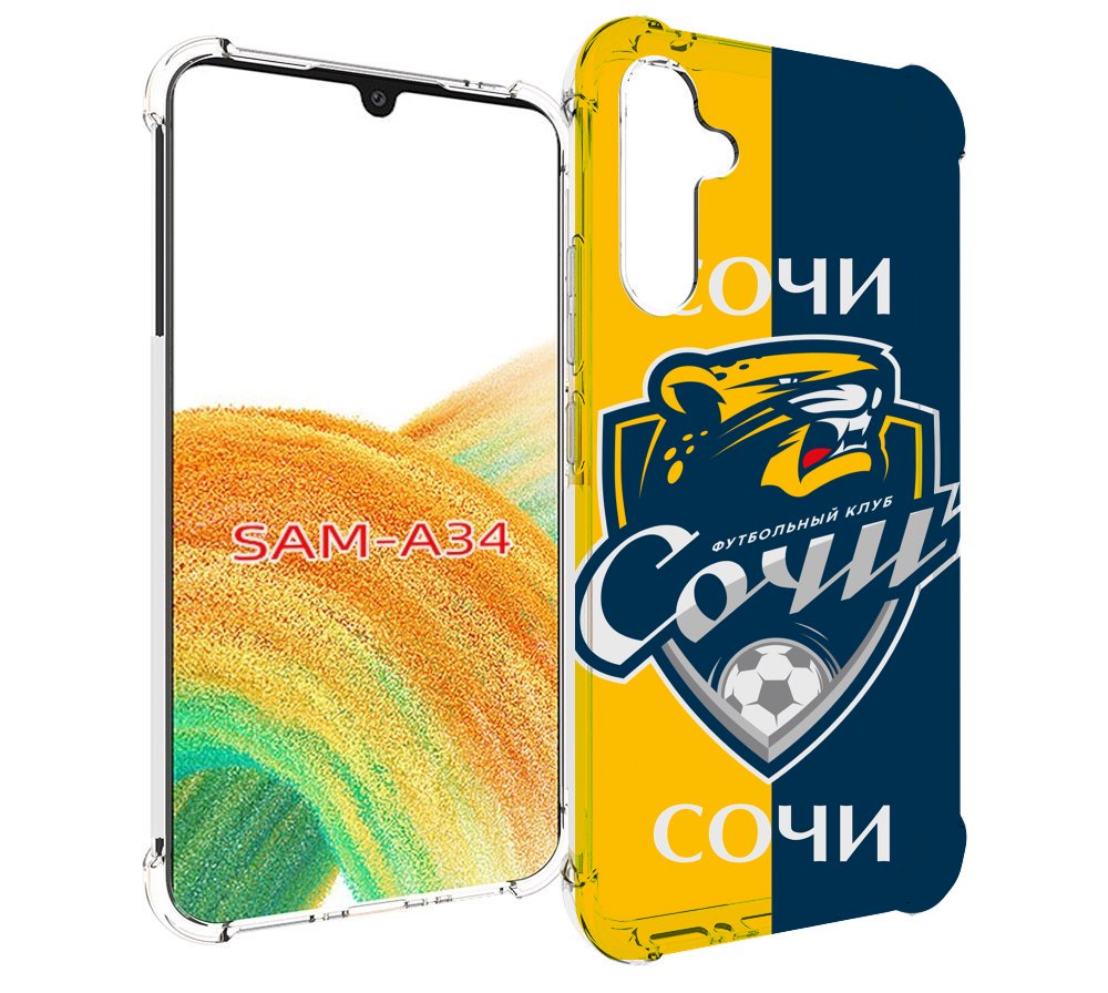 

Чехол MyPads фк сочи для Samsung Galaxy A34, Tocco