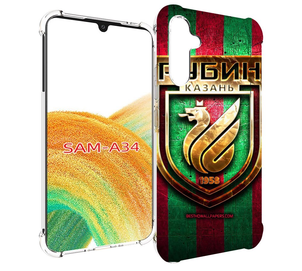 

Чехол MyPads фк рубин казань для Samsung Galaxy A34, Tocco