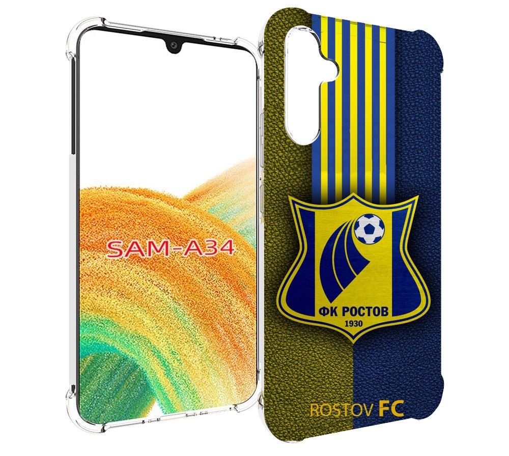 

Чехол MyPads фк ростов мужской для Samsung Galaxy A34, Tocco
