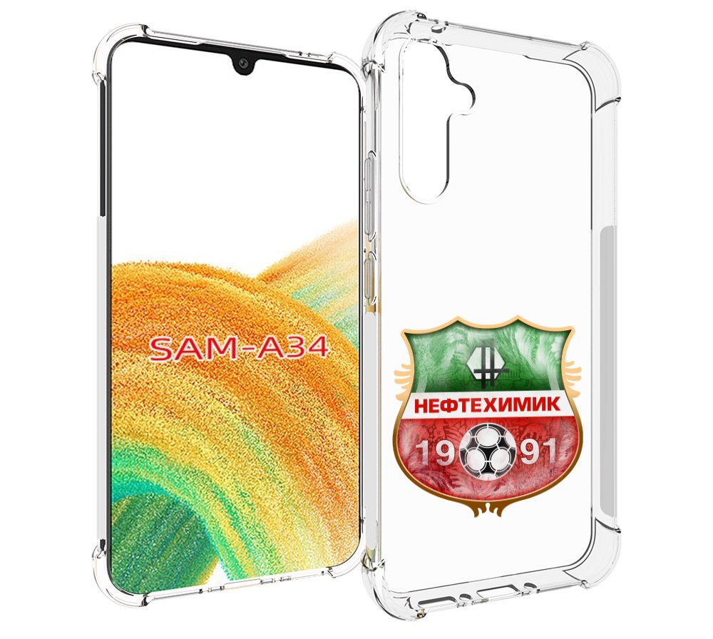 

Чехол MyPads фк нефтехимик нижнекамск для Samsung Galaxy A34, Tocco