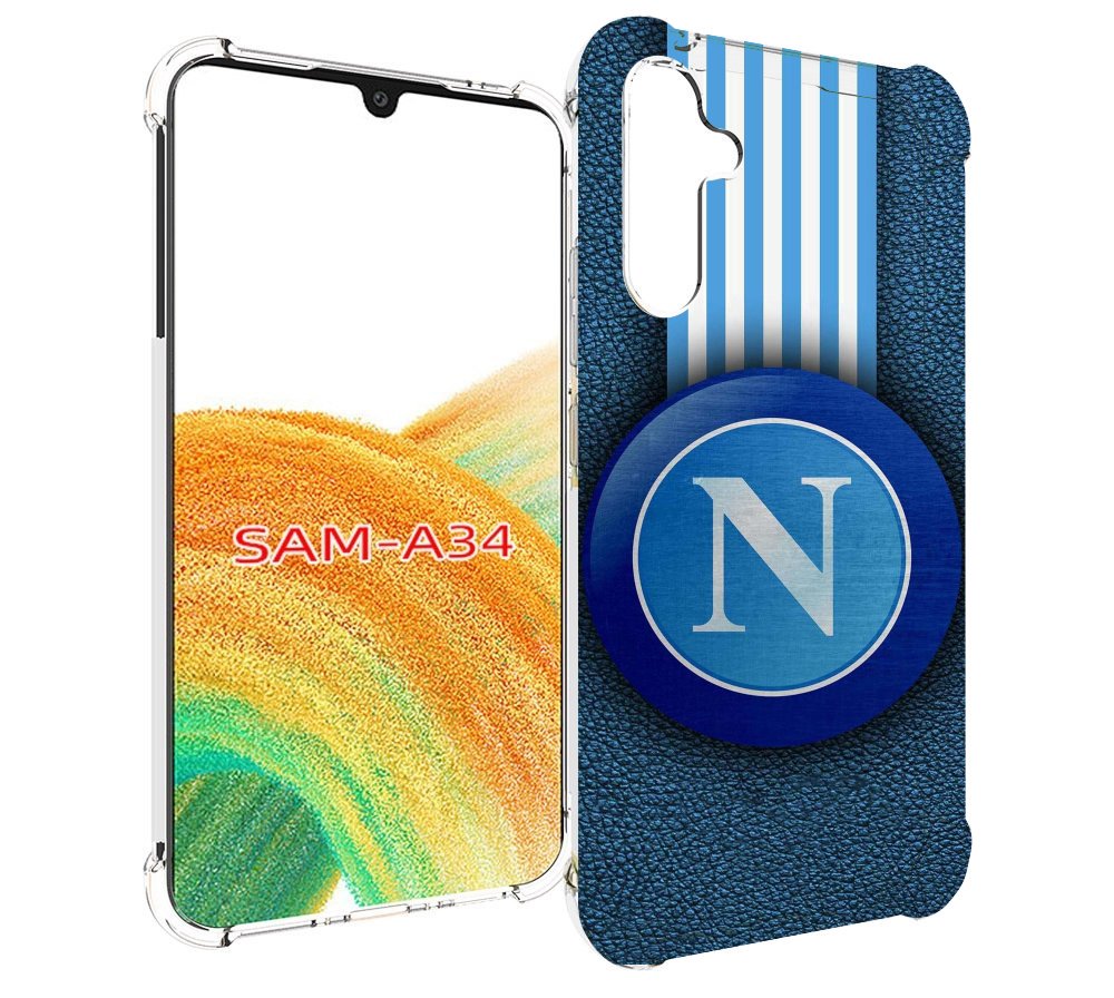 

Чехол MyPads фк наполи мужской для Samsung Galaxy A34, Tocco