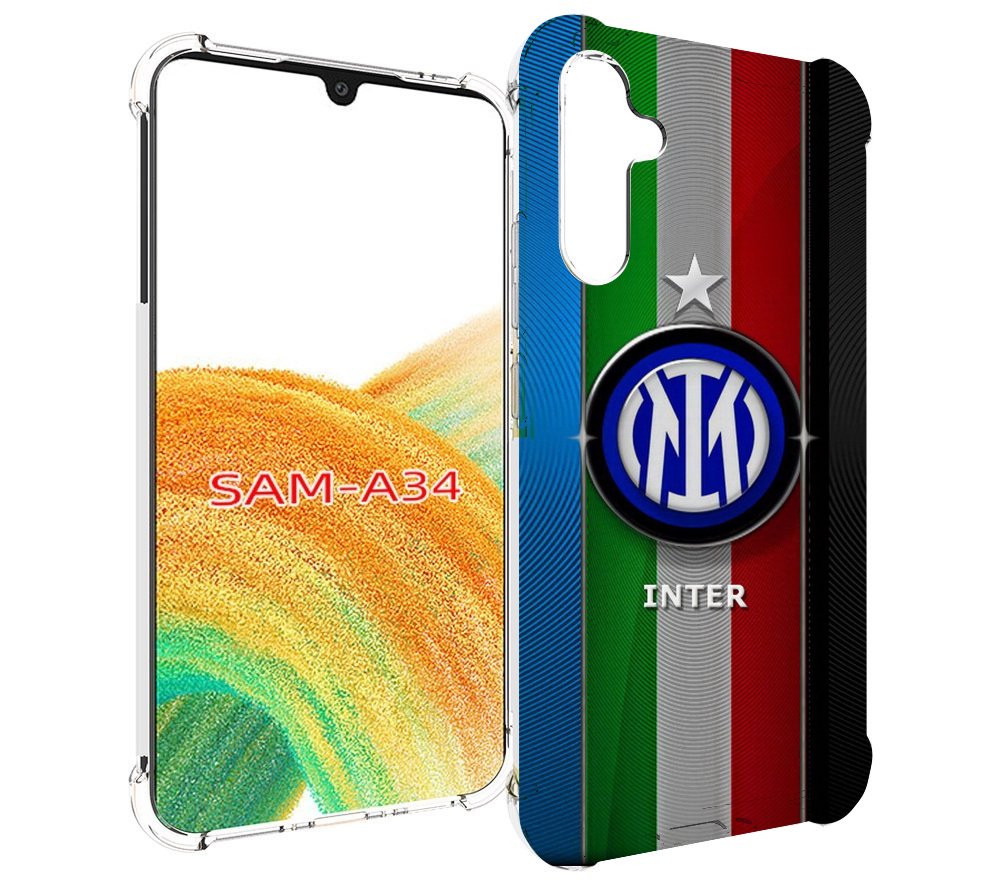 

Чехол MyPads фк интер милан для Samsung Galaxy A34, Tocco