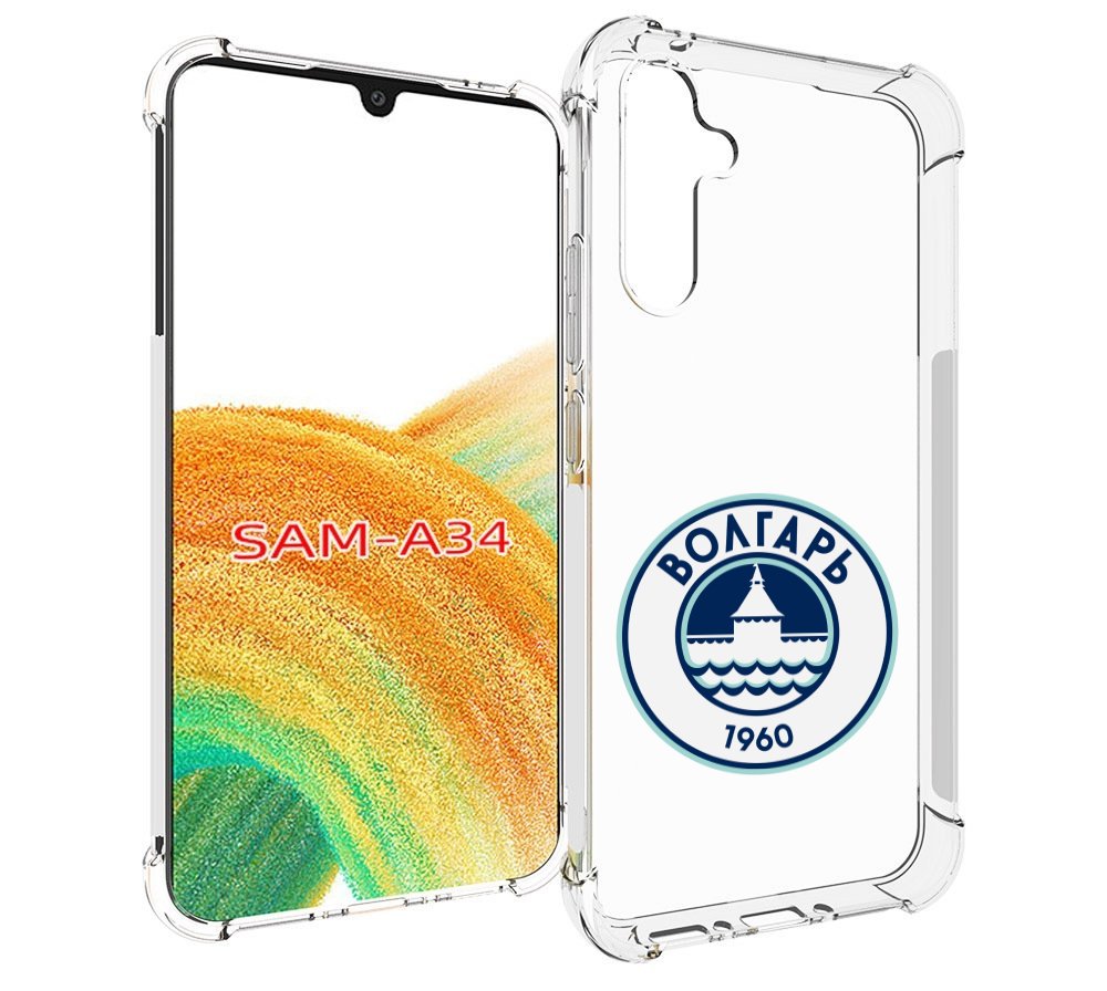 

Чехол MyPads фк волгарь астрахань для Samsung Galaxy A34, Tocco