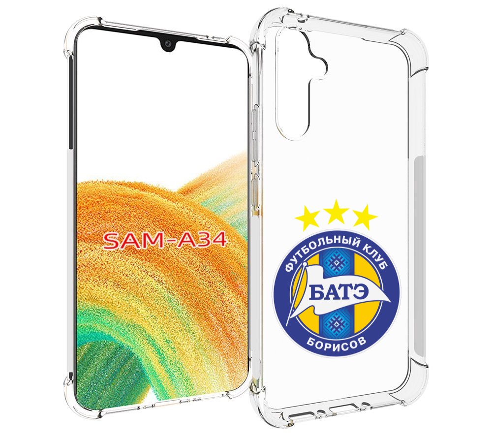 

Чехол MyPads фк батэ борисов мужской для Samsung Galaxy A34, Tocco