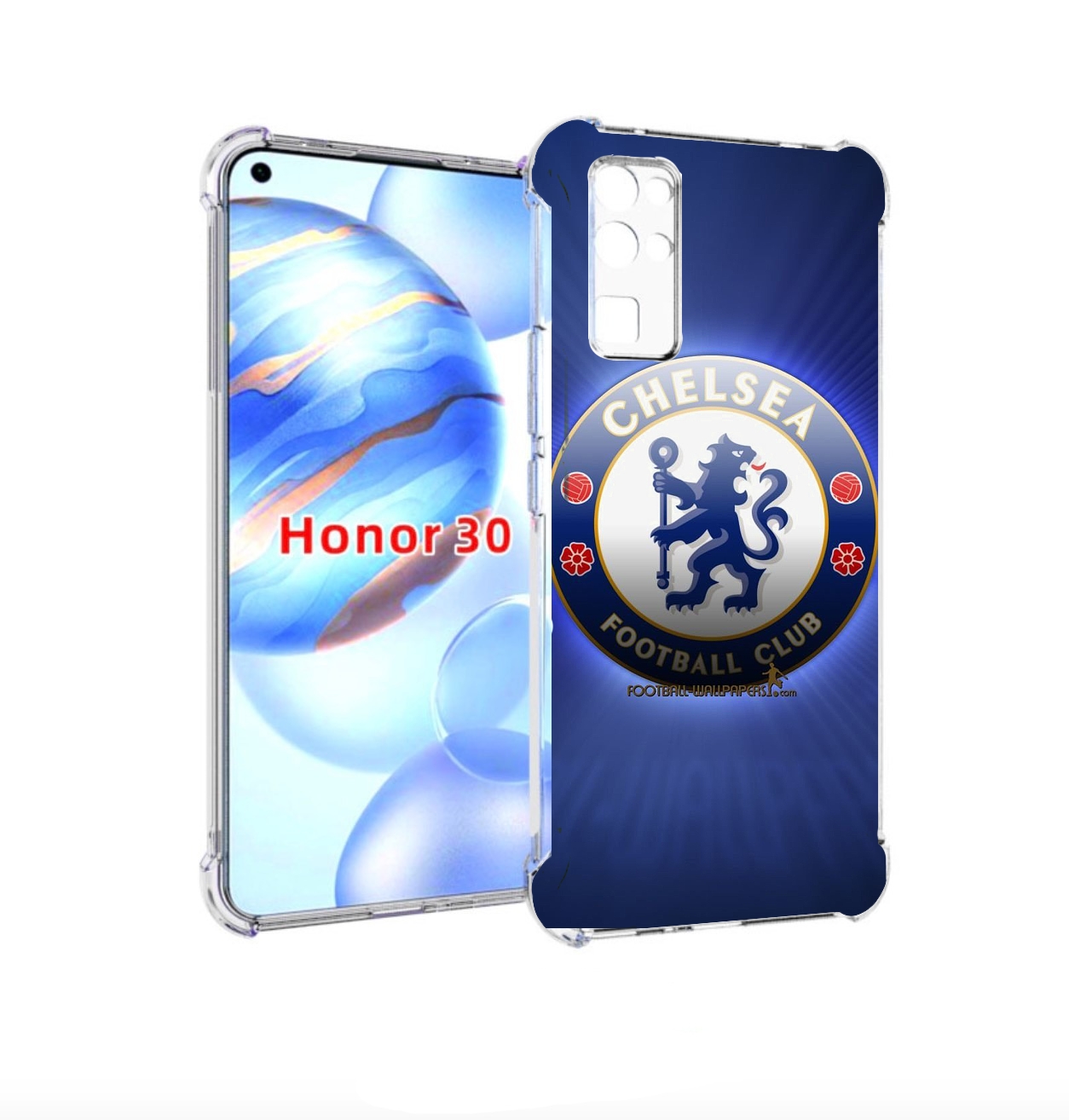 

Чехол бампер MyPads фк челси лондон мужской для Honor 30 (BMH-AN, Прозрачный, Tocco