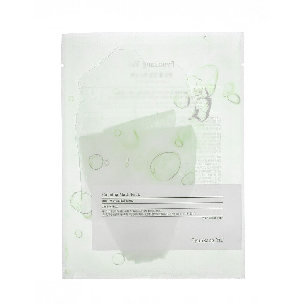 фото Маска на тканевой основе calming mask pack pyunkang yul