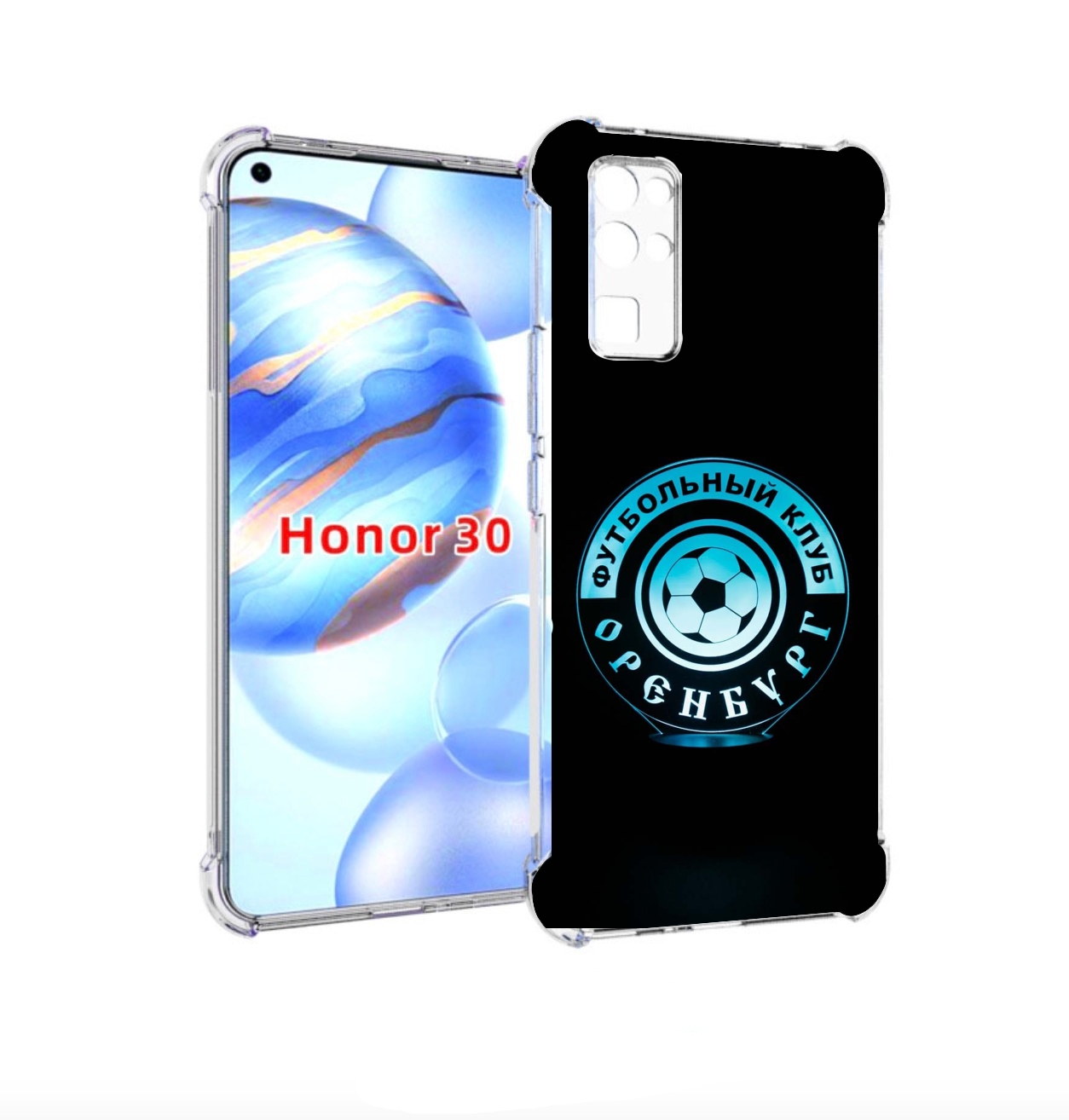

Чехол бампер MyPads фк оренбург для Honor 30 (BMH-AN10) противоу, Прозрачный, Tocco