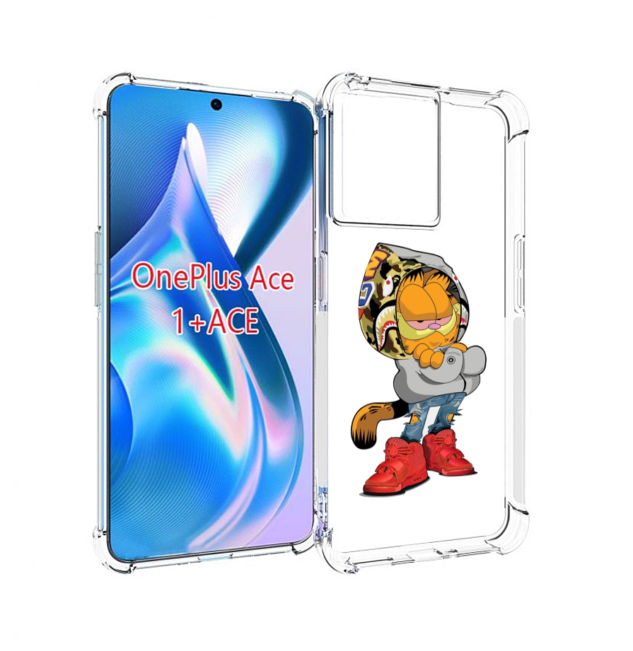 

Чехол MyPads модный-котяра детский для OnePlus Ace, Прозрачный, Tocco