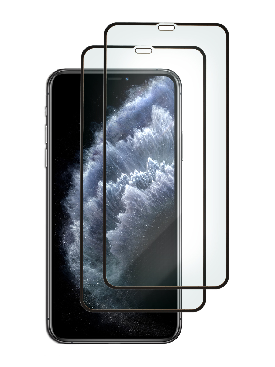 

Защитное стекло 2 шт Zibelino 5D для Apple iPhone 11 Pro Max, Xs Max 6.5" черный, ZTG-5D-APL-11PRO-MAX-SET2-BLK