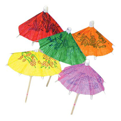 фото Пики веселая затея зонтик для канапе 10 см 20 шт