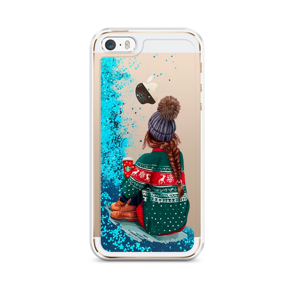 

Чехол Awog на Apple iPhone 5 / Айфон 5 "Winter dreams", Разноцветный, 10393-1