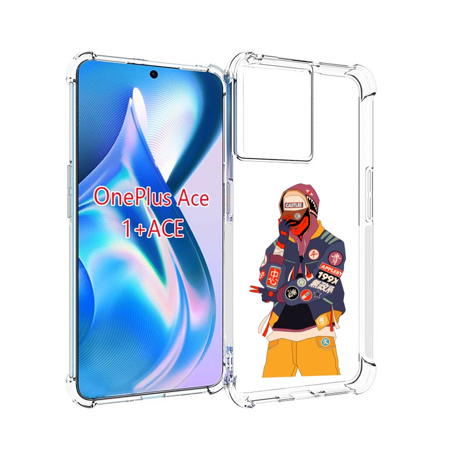 

Чехол MyPads модник для OnePlus Ace, Прозрачный, Tocco