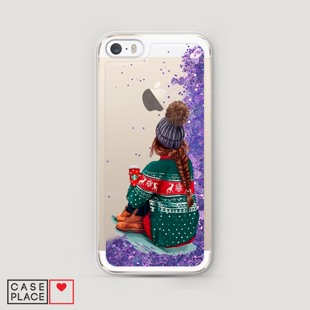 

Чехол Awog на Apple iPhone 5 / Айфон 5 "Winter dreams", Разноцветный, 10392-1