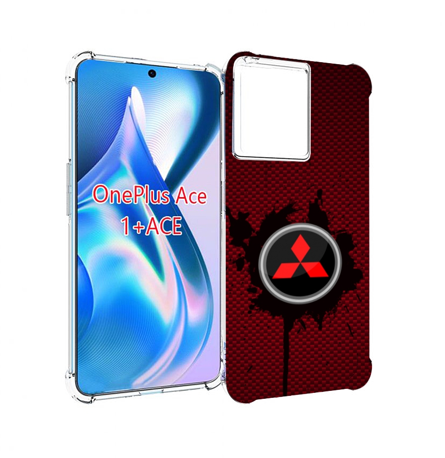 

Чехол MyPads mitsubishi 2 для OnePlus Ace, Прозрачный, Tocco