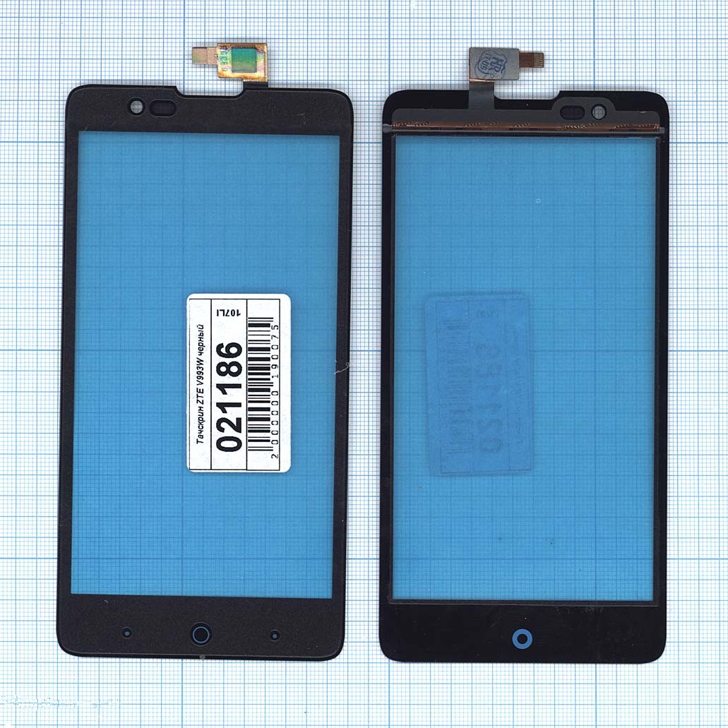 

Сенсорное стекло (тачскрин) для ZTE V993W (Blade HN) черное, Черный, для ZTE V993W (Blade HN)