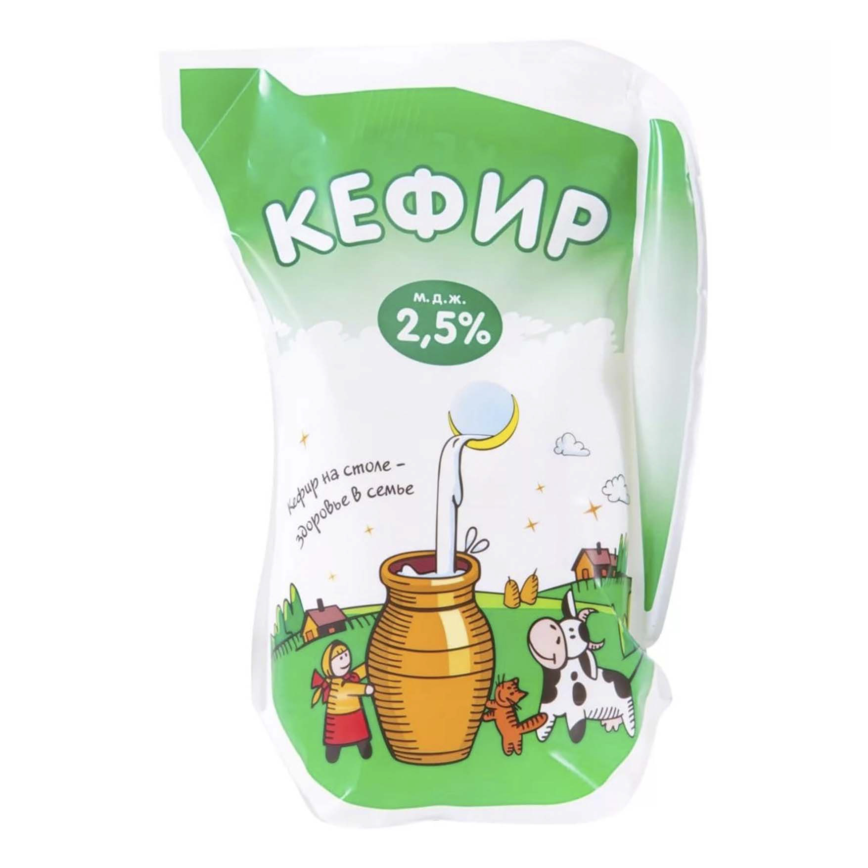 

Кефир Кезский Сырзавод 2,5% БЗМЖ 900 мл