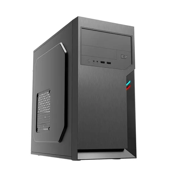 Корпус компьютерный Foxline FL-702 (1000662065) Black