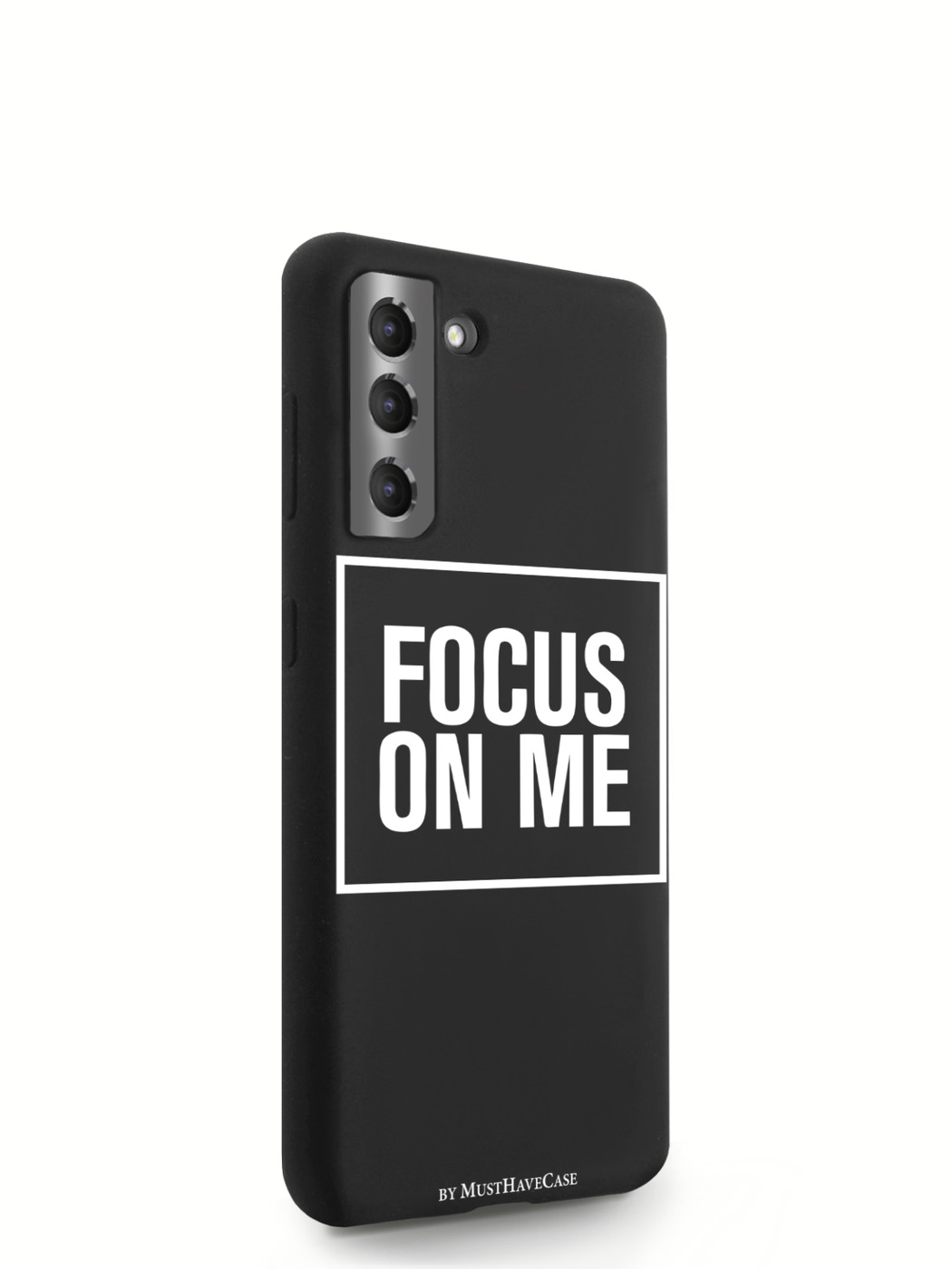 фото Чехол musthavecase для samsung galaxy s21 focus on me черный