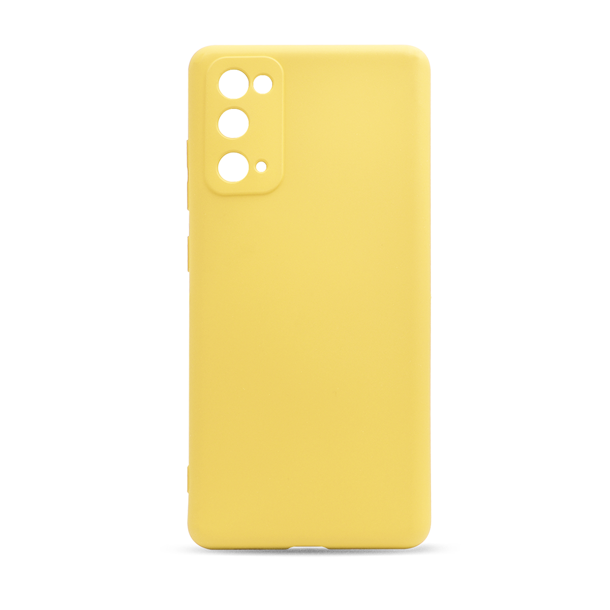 

Чехол Soft Touch для Samsung Galaxy S20 Fe, Желтый, SST-21013