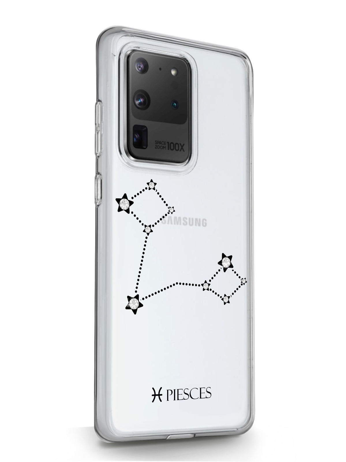 

Чехол MustHaveCase для Samsung Galaxy S20 Ultra Знак зодиака Рыбы прозрачный, Samsung Galaxy S20 Ultra Знак зодиака Рыбы Pisces