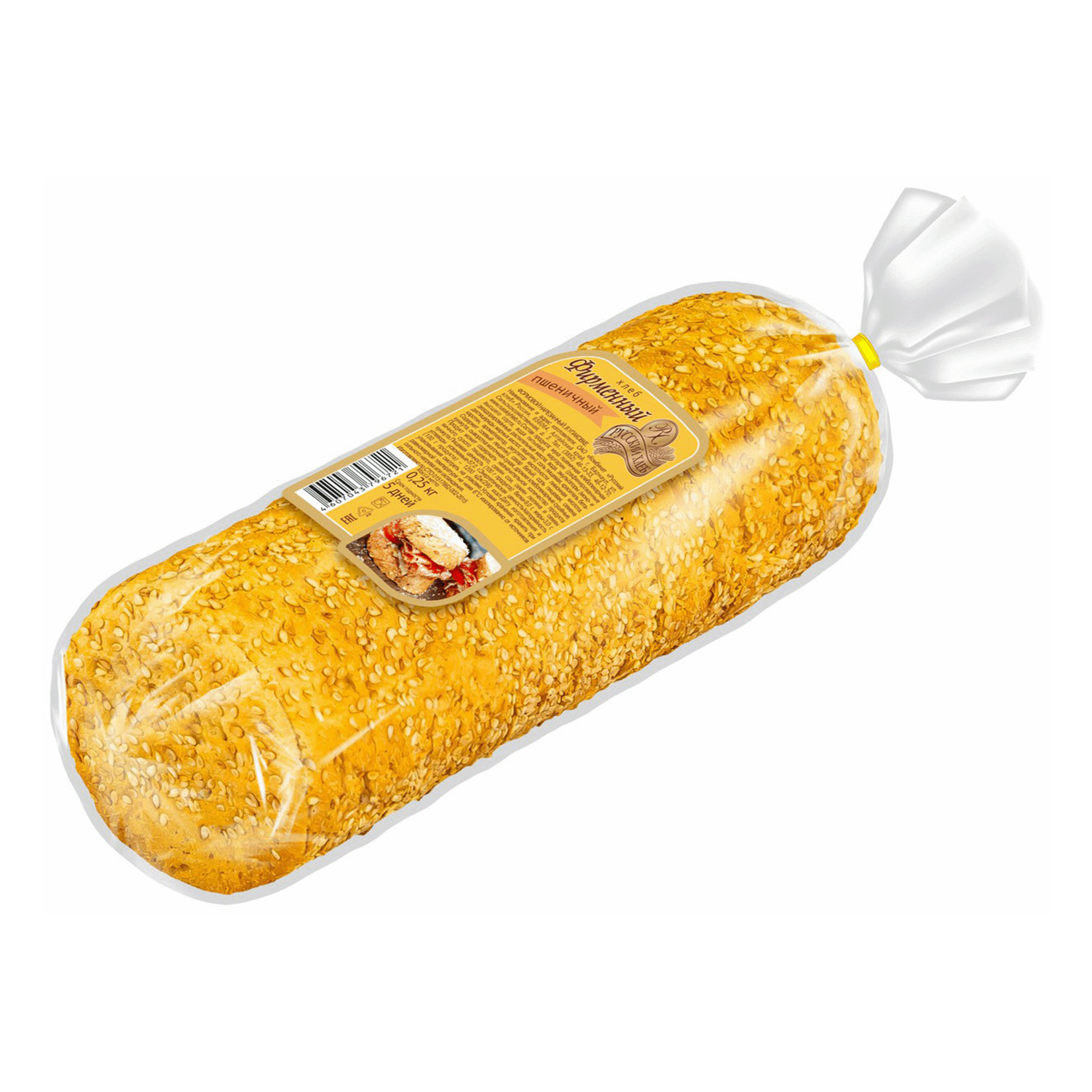 

Хлеб Русский Хлеб Пшеничный нарезка 250 г