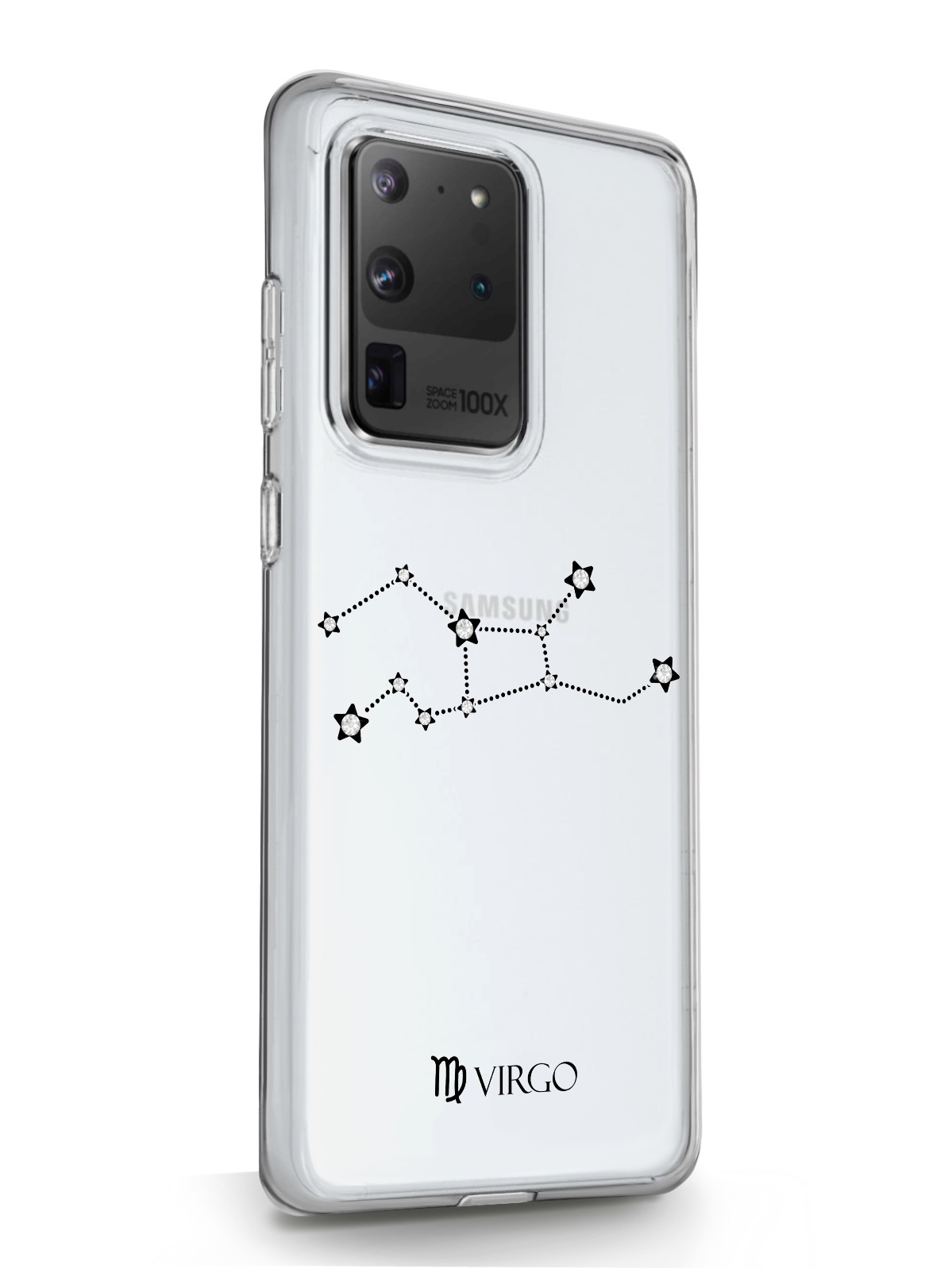 

Чехол MustHaveCase для Samsung Galaxy S20 Ultra Знак зодиака Дева прозрачный, Samsung Galaxy S20 Ultra Знак зодиака Дева Virgo