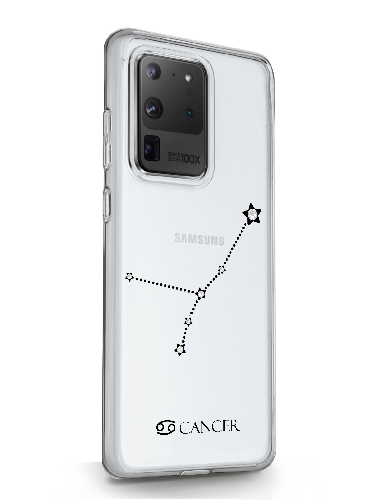 

Чехол MustHaveCase для Samsung Galaxy S20 Ultra Знак зодиака Рак прозрачный, Samsung Galaxy S20 Ultra Знак зодиака Рак Cancer
