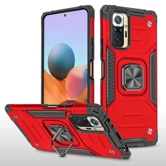 

Чехол противоударный Black Panther Legion Case для Xiaomi Redmi Note 10 Pro, Красный