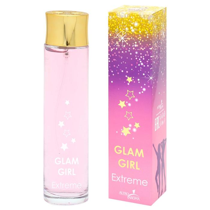 фото Туалетная вода женская glam girl extreme, 90 мл positive parfum