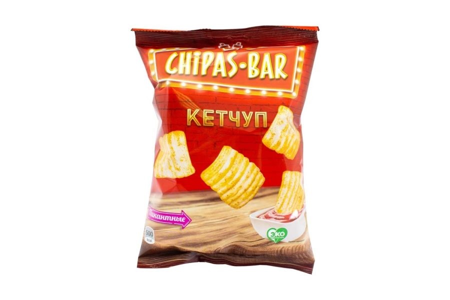 

Снэки Chipas Bar со вкусом кетчупа 50 г