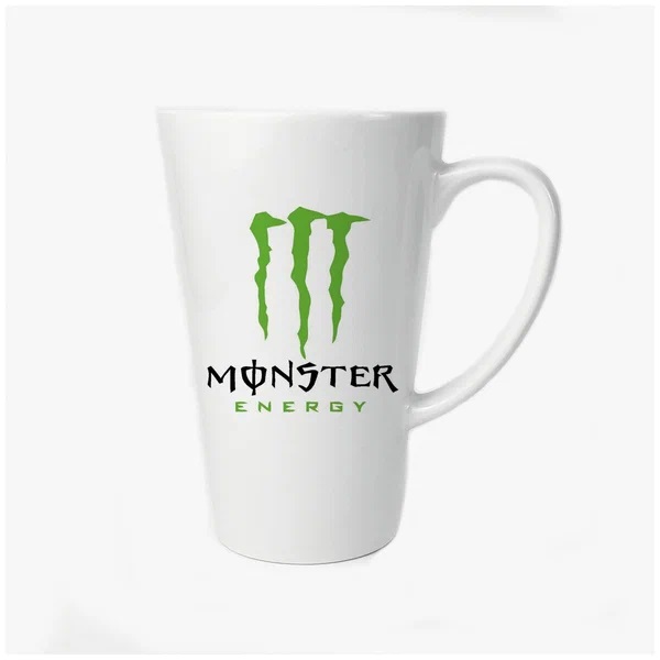 

Большая конусная кружка CoolPodarok monster energy (чудовищная энергия)