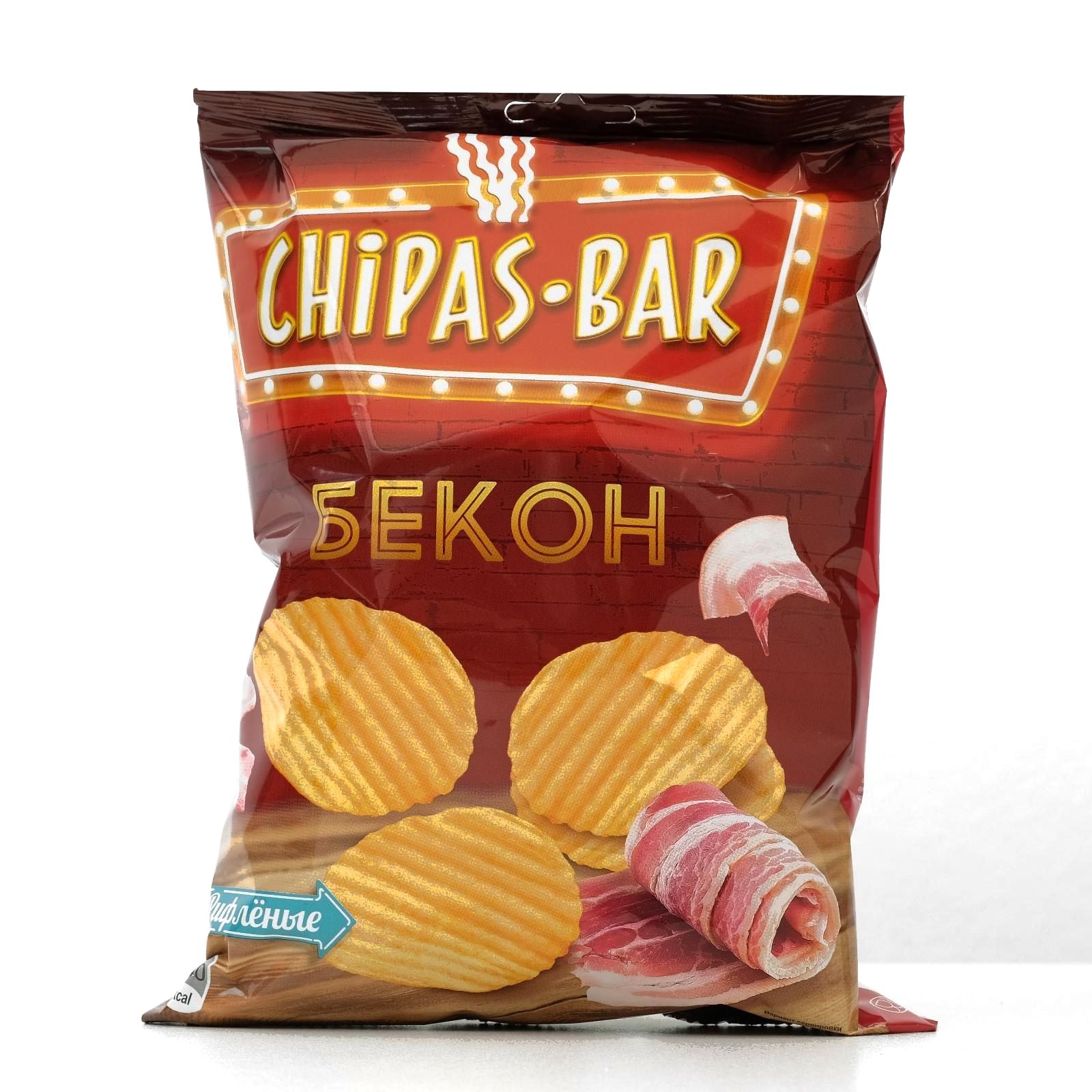 

Снэки Chipas Bar со вкусом бекона 50 г