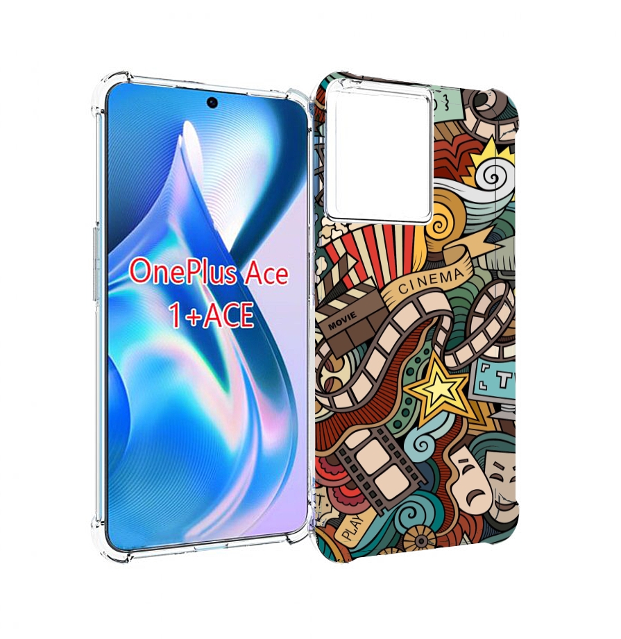 

Чехол MyPads любимое кино для OnePlus Ace, Прозрачный, Tocco