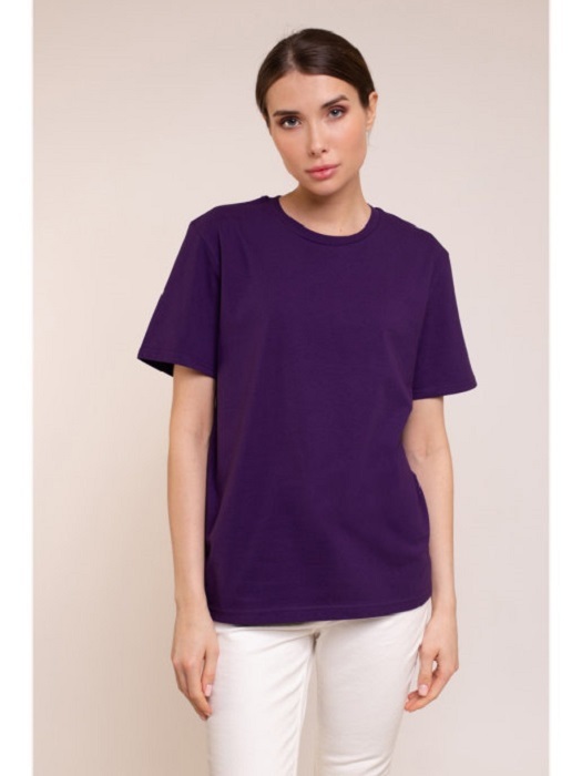 

Футболка женская Uzcotton 1-UZ-W-F-M фиолетовая 3XL, Фиолетовый, 1-UZ-W-F-M