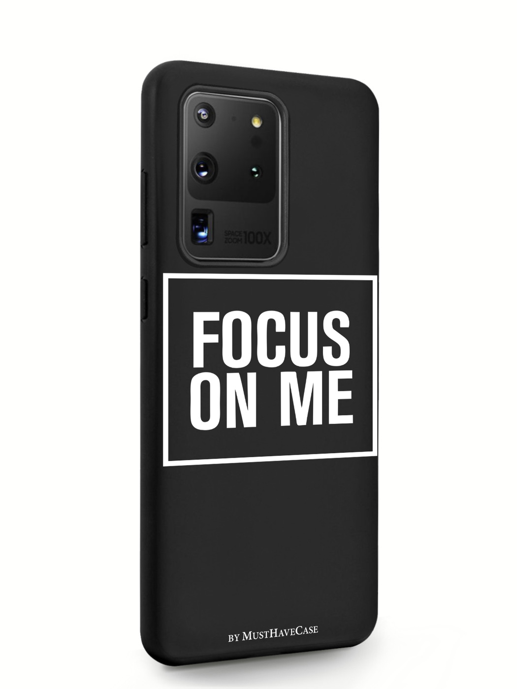 фото Чехол musthavecase для samsung galaxy s20 ultra focus on me черный