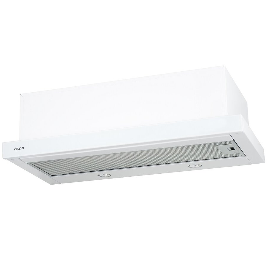 

Вытяжка встраиваемая AKPO WK-7 Light eco glass 50 1М White, Белый, WK-7 Light eco glass 50