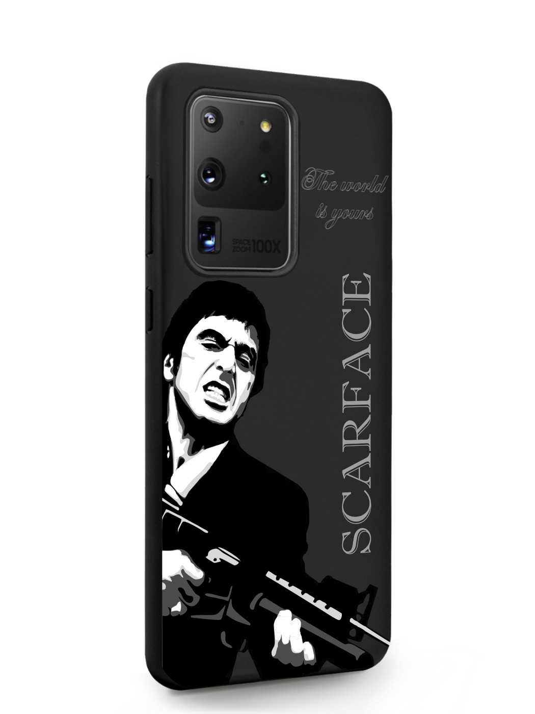 

Чехол MustHaveCase для Samsung Galaxy S20 Ultra Лицо со шрамом черный, Samsung Galaxy S20 Ultra Scarface Tony Montana/ Лицо со шрамом