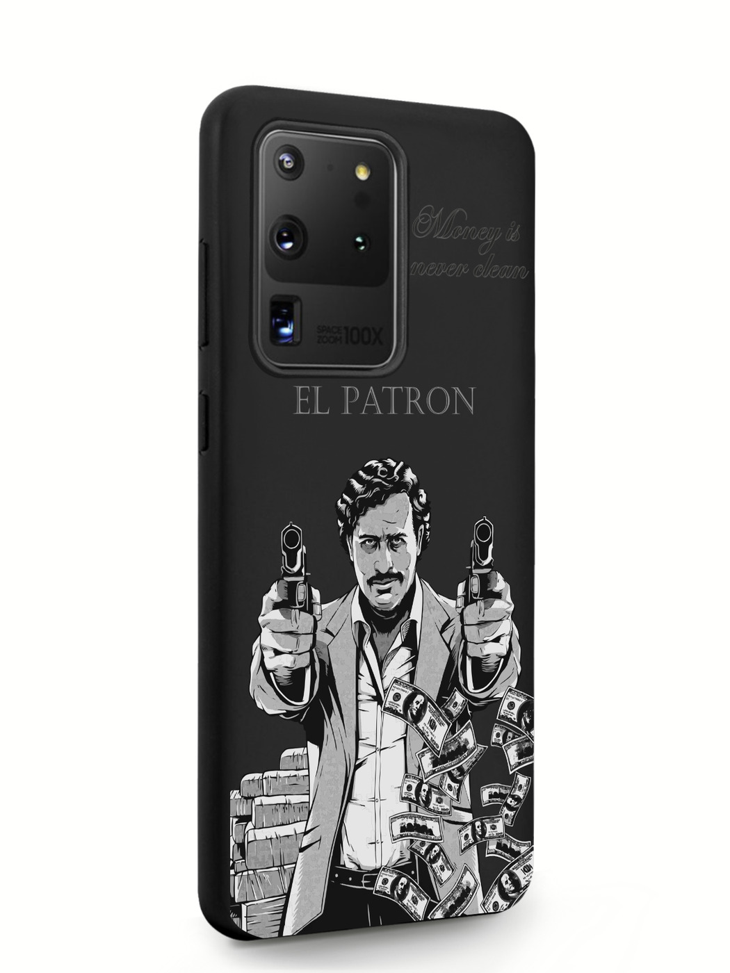 фото Чехол musthavecase для samsung galaxy s20 ultra el patron pablo escobar черный