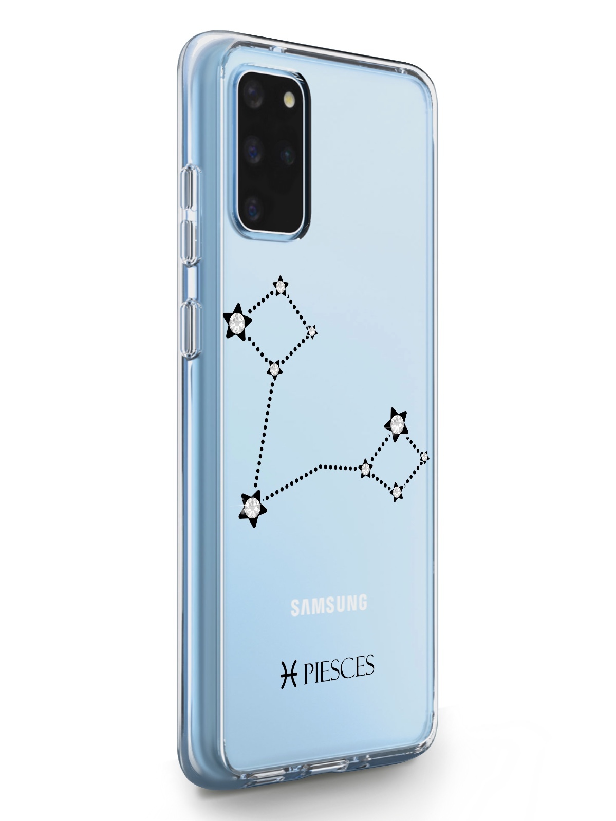 

Чехол MustHaveCase для Samsung Galaxy S20+ Знак зодиака Рыбы прозрачный, Samsung Galaxy S20+ Знак зодиака Рыбы Pisces