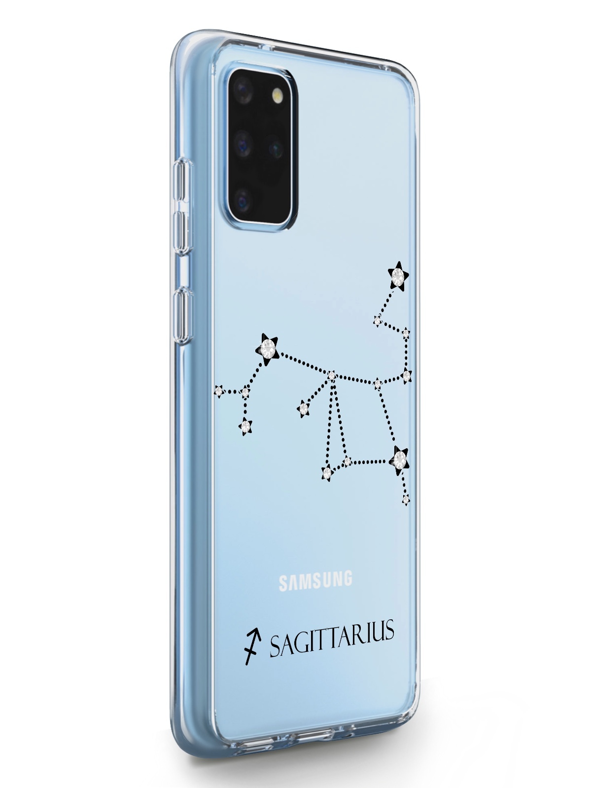 

Чехол MustHaveCase для Samsung Galaxy S20+ Знак зодиака Стрелец прозрачный, Samsung Galaxy S20+ Знак зодиака Стрелец Sagittarius