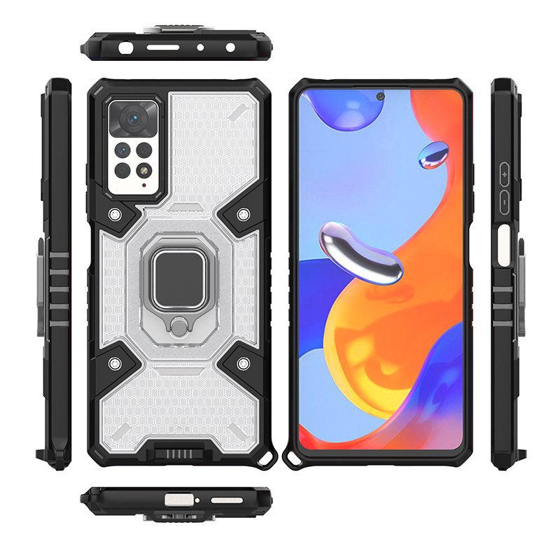 

Чехол противоударный Black Panther Innovation Case для Xiaomi Redmi Note 11 Pro, Белый