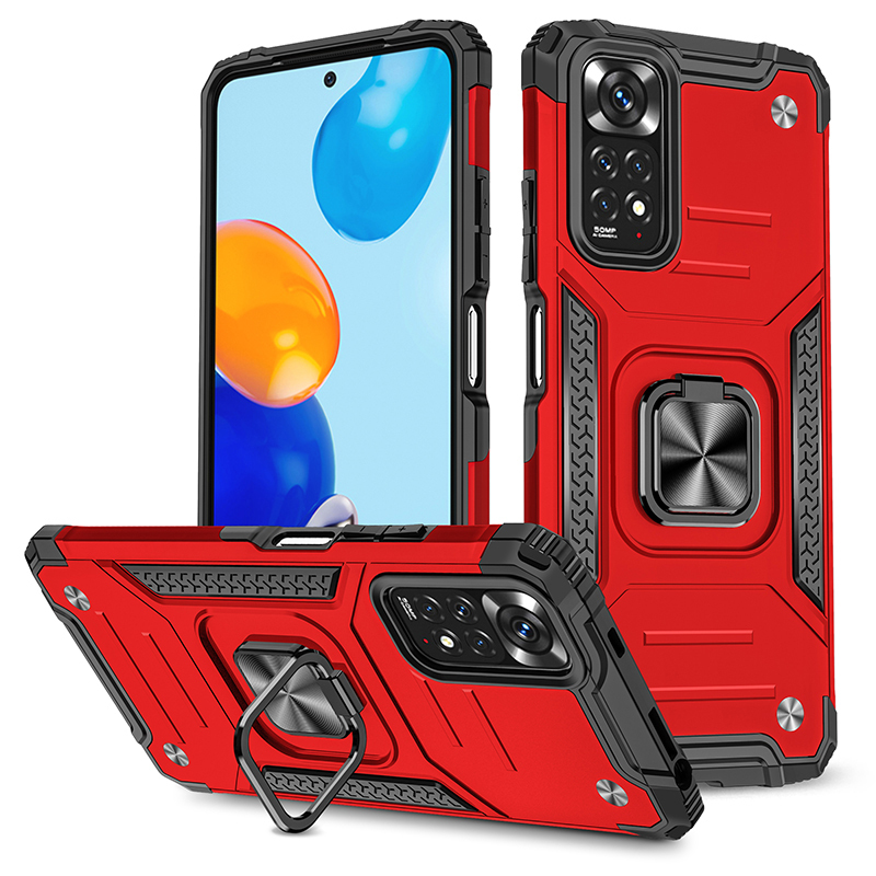

Чехол противоударный Black Panther Legion Case для Xiaomi Redmi Note 11 Pro, Красный