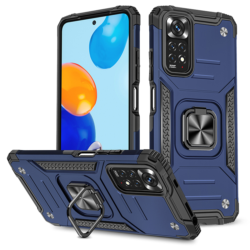 

Чехол противоударный Black Panther Legion Case для Xiaomi Redmi Note 11 Pro, Синий