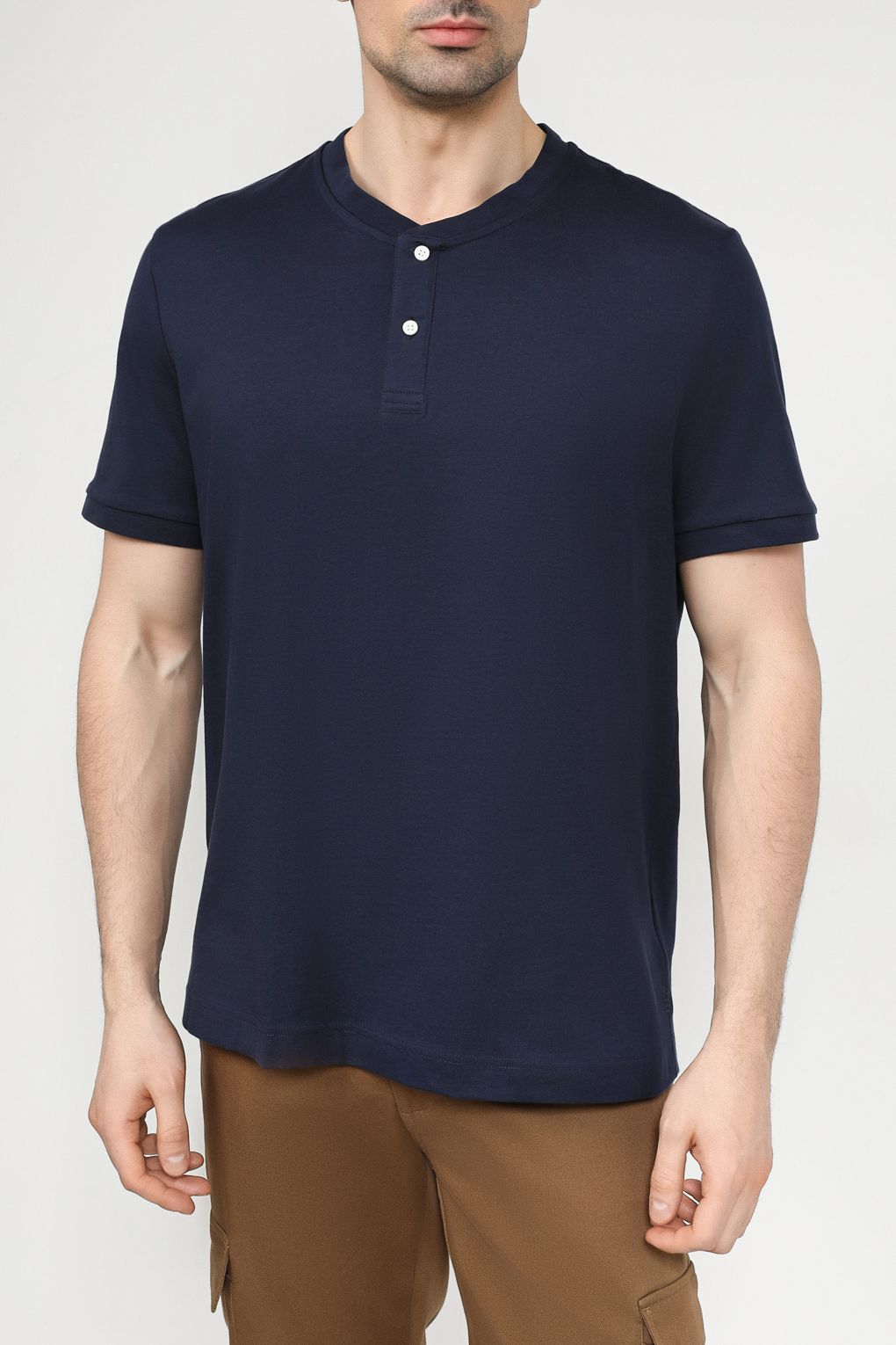 

Футболка мужская Esprit Casual 024EE2K316 синяя S, Синий, 024EE2K316