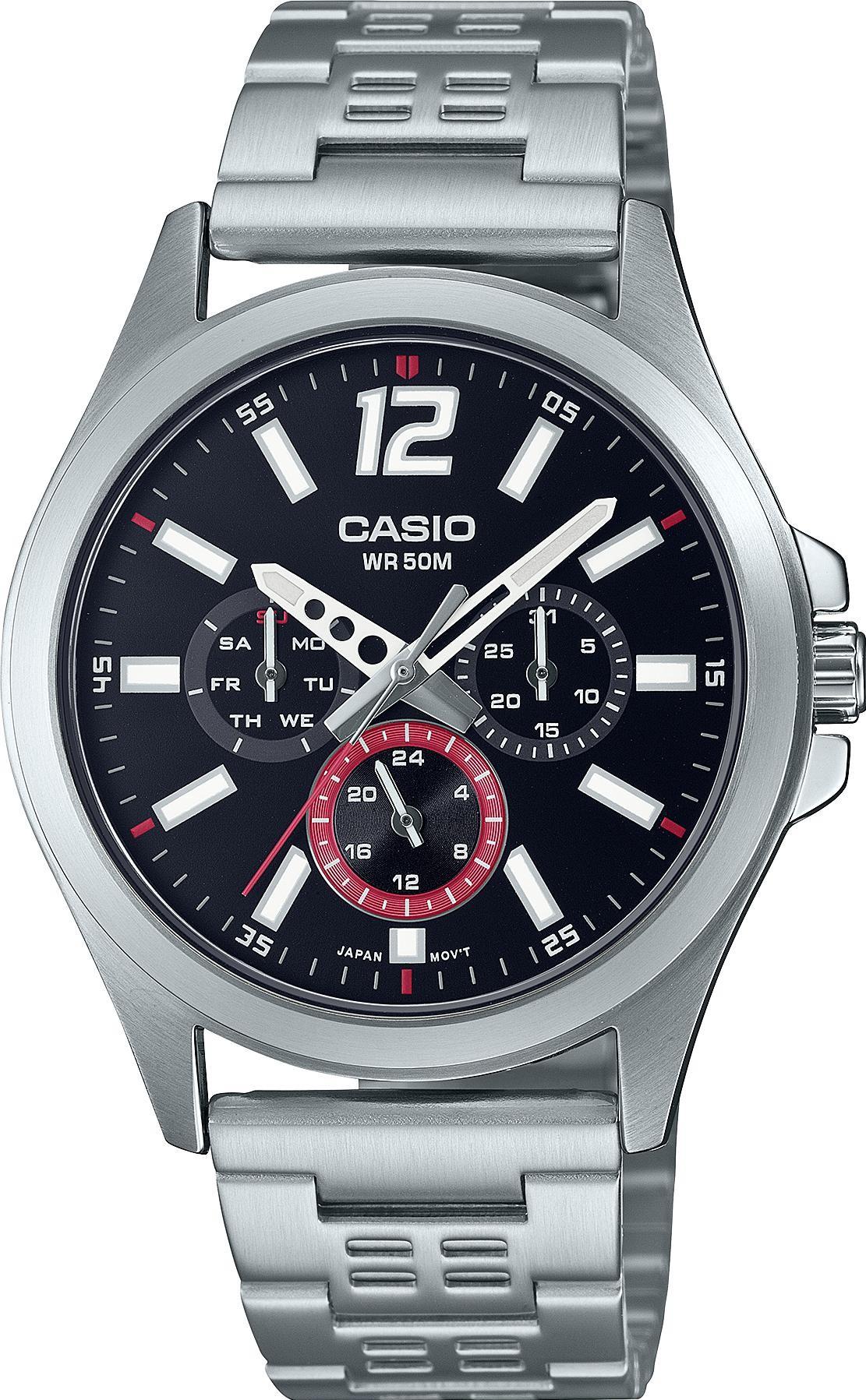 

Наручные часы мужские Casio MTP-E350D-1B, MTP-E350D-1B